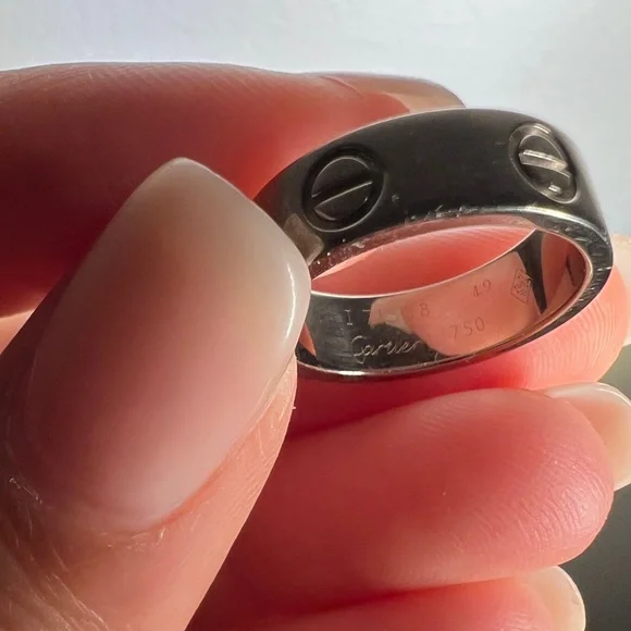 Cartier Love Ring 18K White Gold - Picture 8 of 12